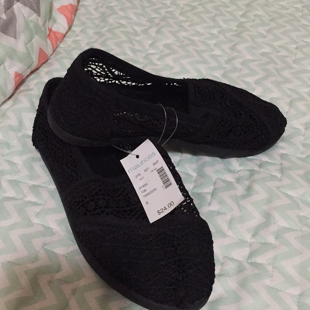 Maurices lace Flats